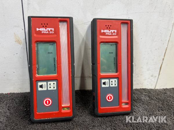Lasermottagare Hilti PRA 20