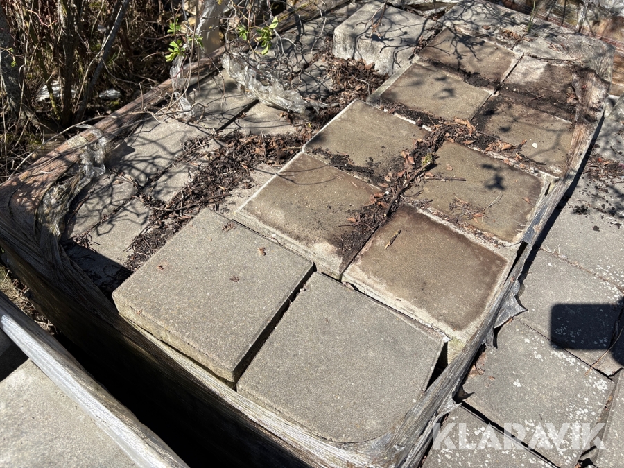 Marksten 210x210mm. ca 7.5 m²