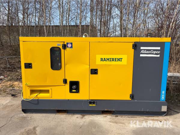 Elverk Atlas Copco QES 85