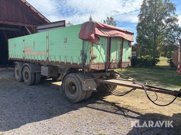 Spannmålssläp Briab SB 3TT-26-75