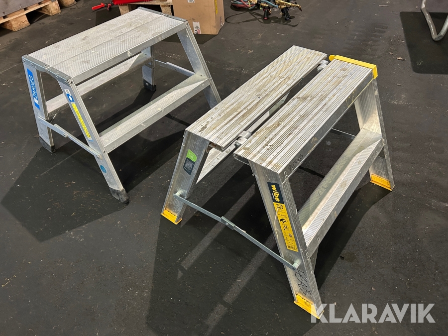 Pallbockar Zarges/ Wibe Z500/W55 2 st