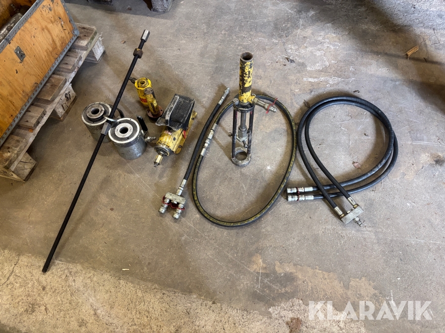 Hydraulisk press Enerpac mobil