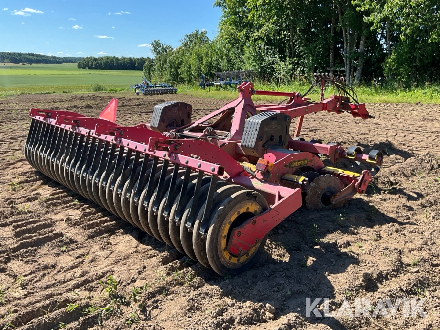 Tallrikskultivator Väderstad CR350 med crossboard och gummirulle