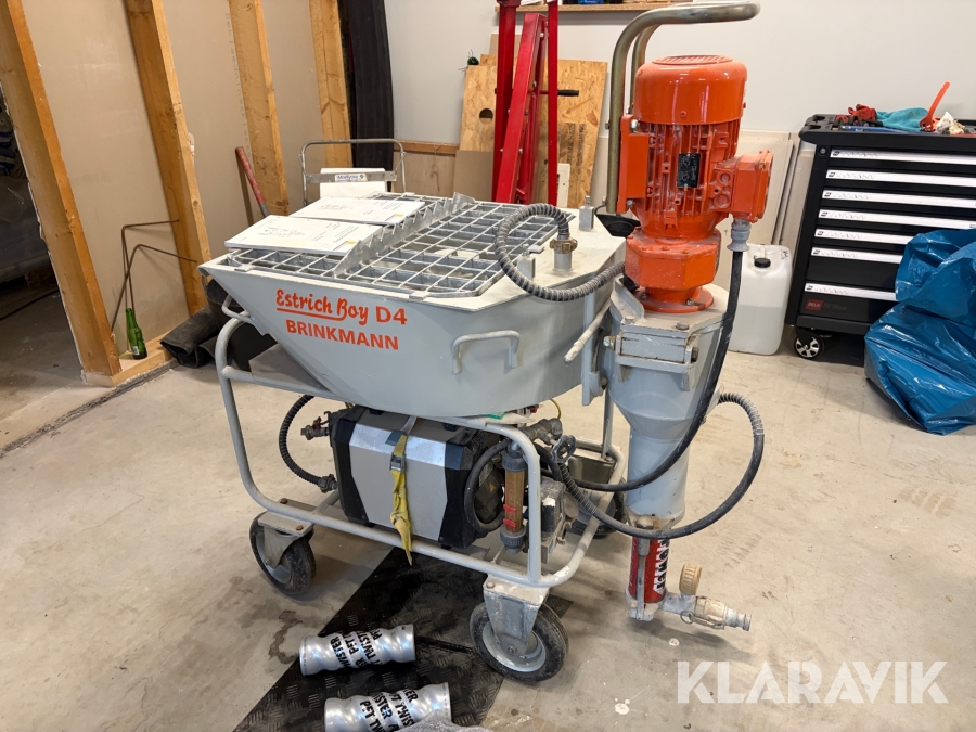 Putsspruta Brinkmann Estrich Boy D4