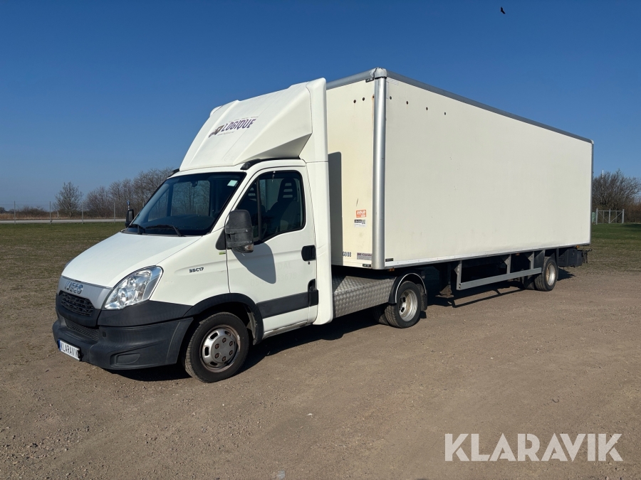 BE- Ekipage Iveco 35C17  med trailer