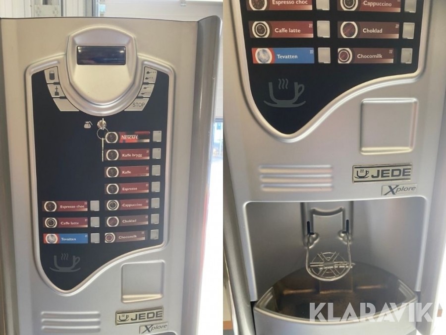Kaffemaskin Jede Xplore