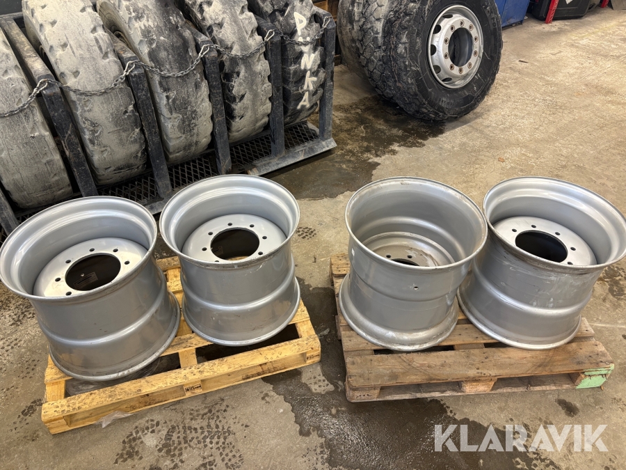 Fälgar Pronar 20x22.5.  4 st