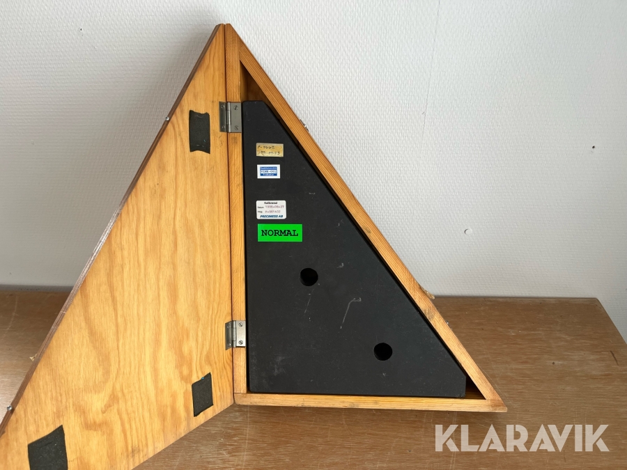 Precisionsvinkel i granit Diabas