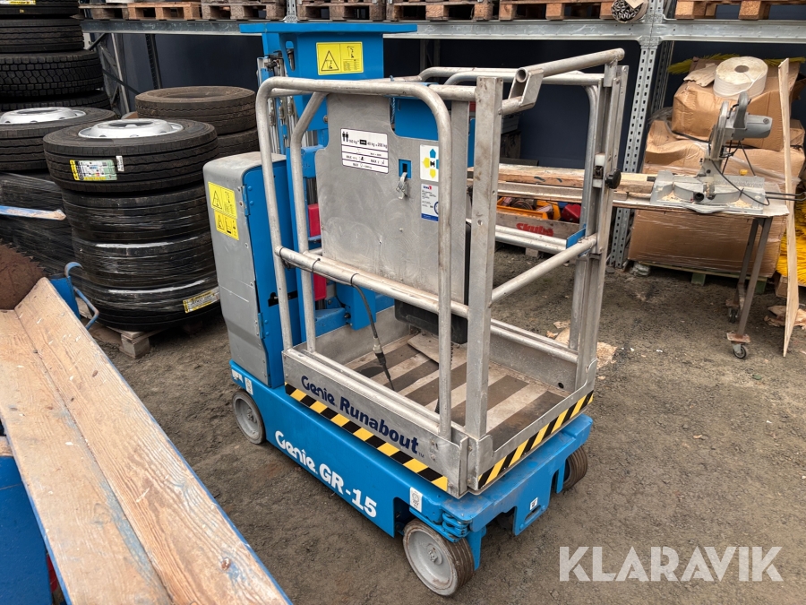 Pelarlift Genie GR-15