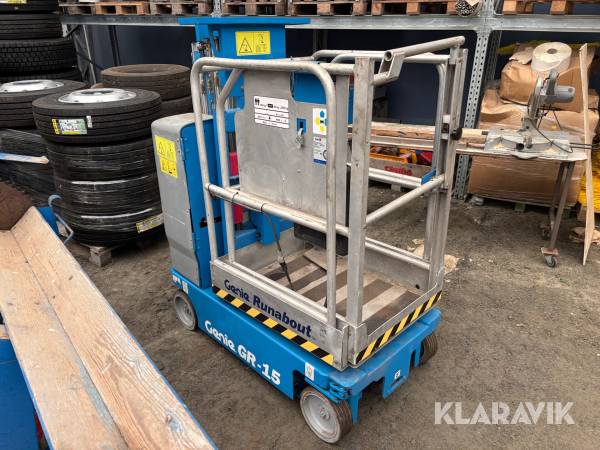 Pelarlift Genie GR-15
