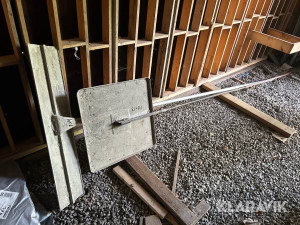 Betongslodare / slätare 2st