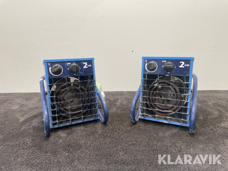 Varmluftsfläktar El-Björn VF 21 A 2st