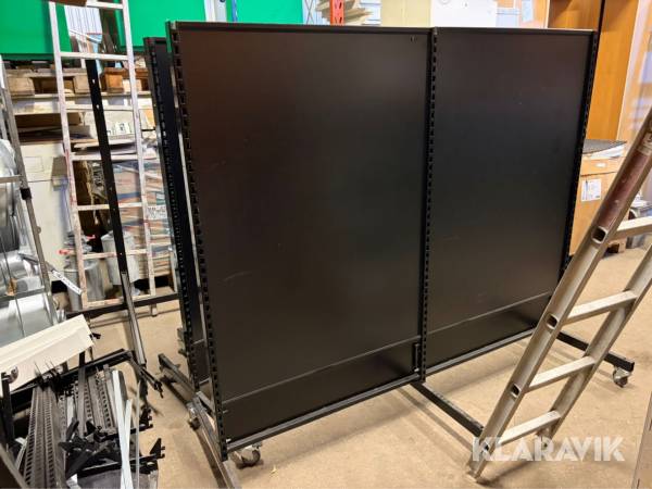 Butiksinredning 5st på hjul