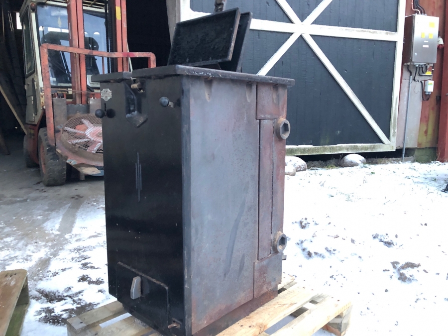 Vedspis Bolinders Vattenmantlad med kokplatta