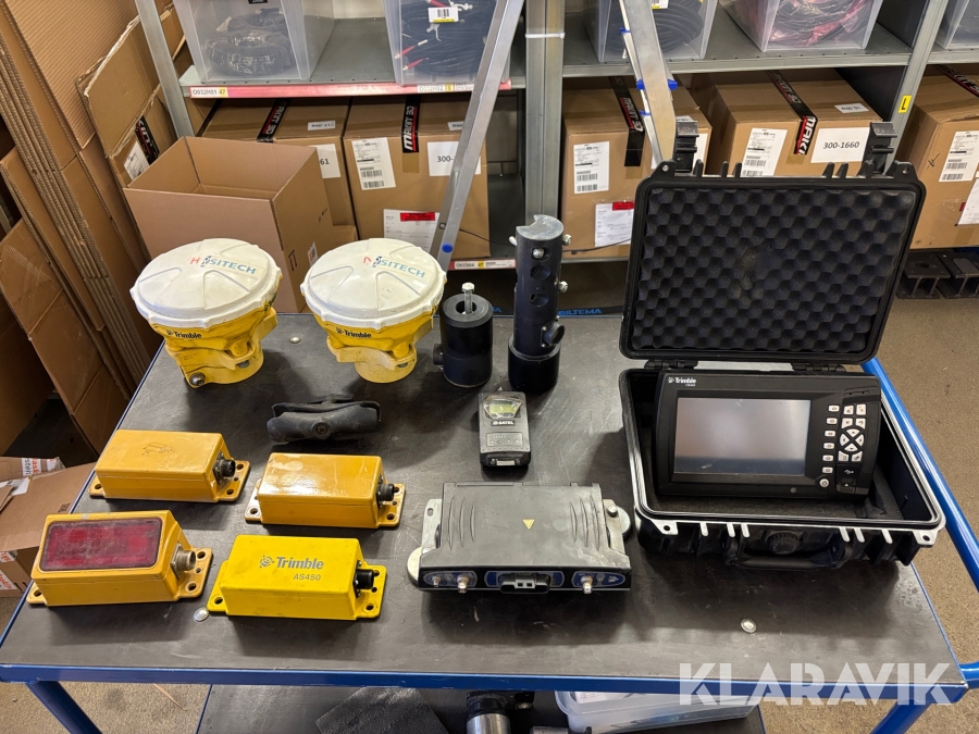 Grävsystem Trimble Komplett 3D