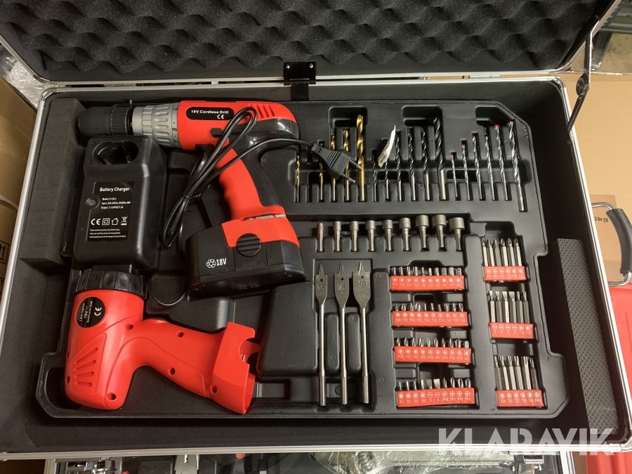 Verktygsbox med verktyg