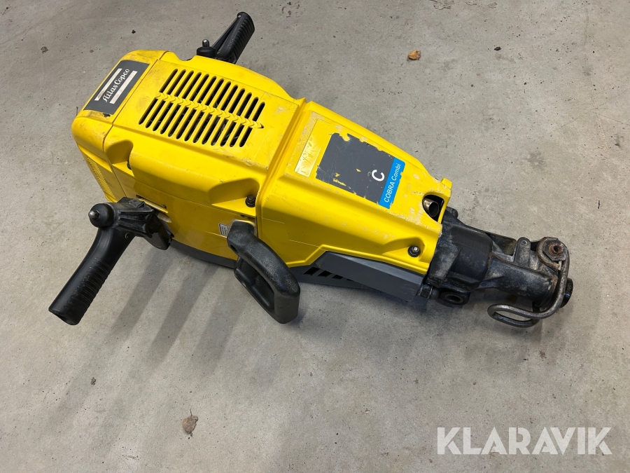 Bergborrmaskin Atlas Copco Cobra Combi med förvaringslåda