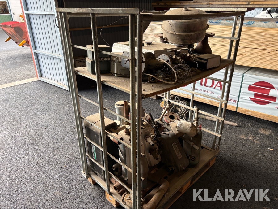 Blandat VVS-material 1st pall