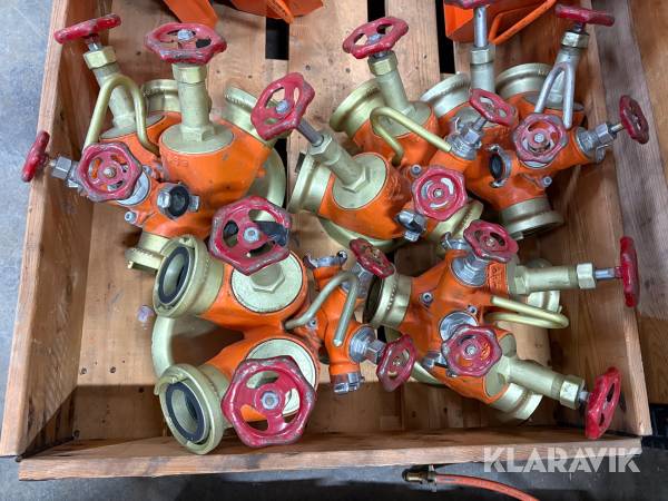 Förgreningsventil 5 st 38/63 mm