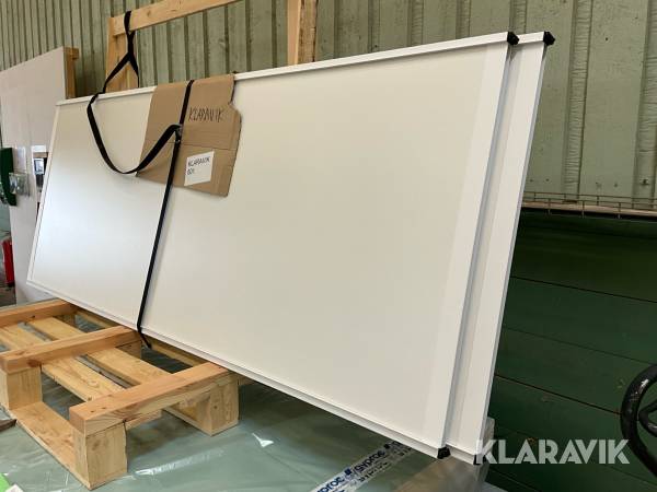 Skjutdörrar till garderob Elfa Lumi 2 st