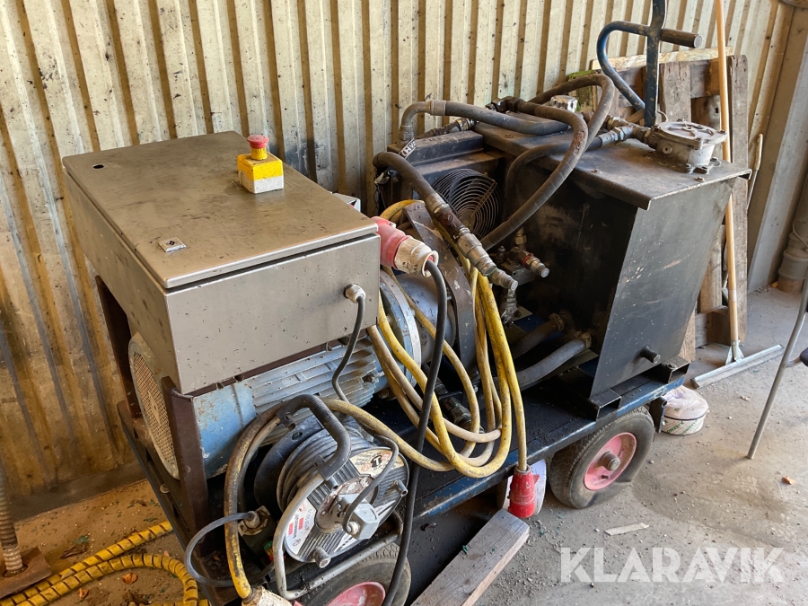 Eldriven hydraulpump