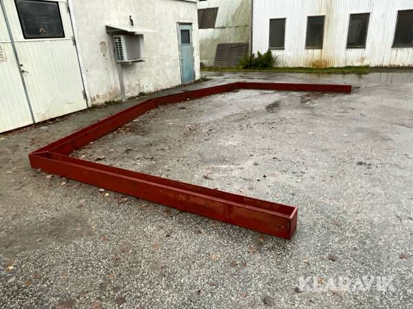 Stålstomme i HEA 200 balk