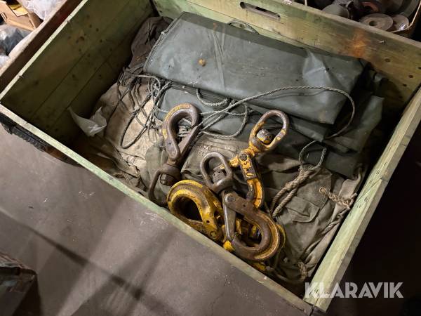 Pressening/kapell & lyftkrokar 1st pall