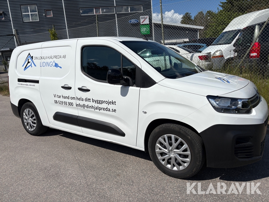 Skåpbil / transportbil Citroen E-Berlingo Van Eldriven