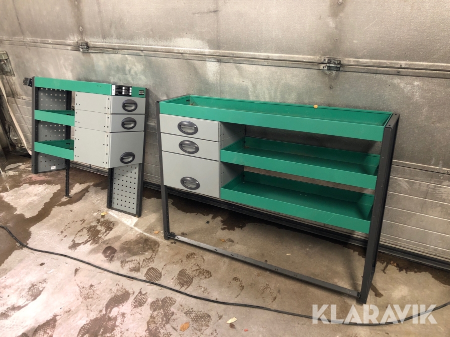 Inredning caddy System Edström