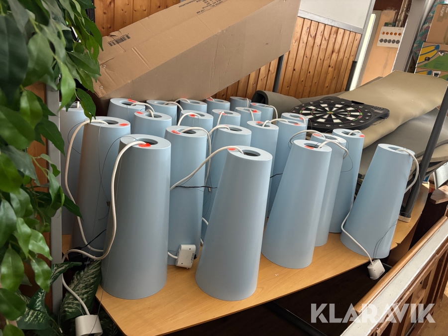 Belysningsarmaturer 23 st