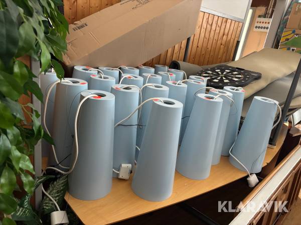 Belysningsarmaturer 23 st