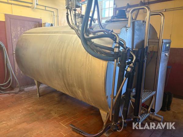 Mjölktank DeLaval DXCE 4500 liter komplett