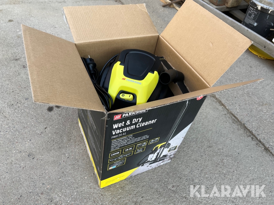 Dammsugare Parkside PWD 20 A1