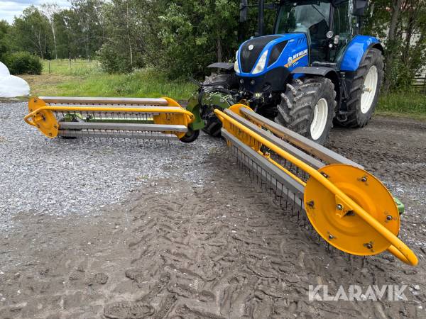 Fronträfsa / Strängläggare ELHO V-Twin 600