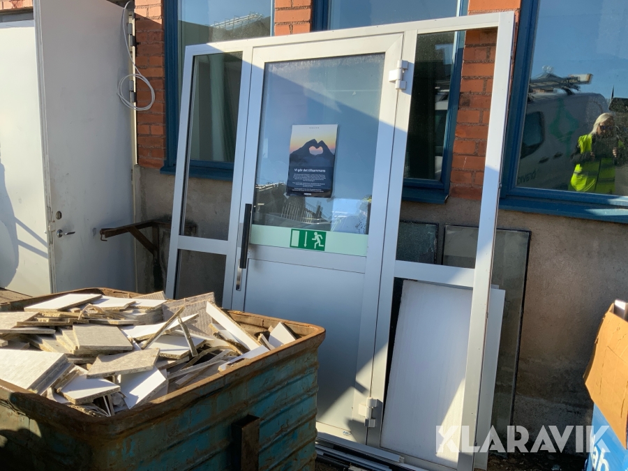 Dörrparti Aluminium