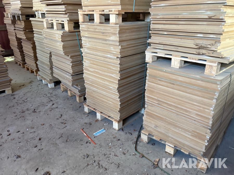 MDF-skivor 1950x750x20mm 5st pall