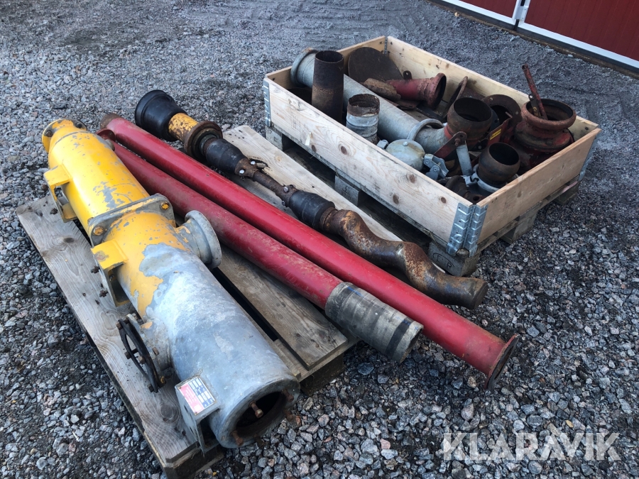 Gödselpump BSA HD130 / 100GLD med tillhörande rör