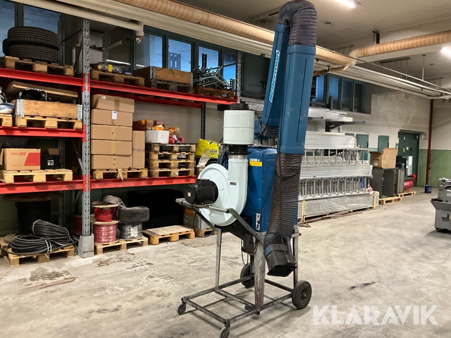 Svetsutsug / rökutsug Nederman mobil, för filtrering av svetsrök och damm