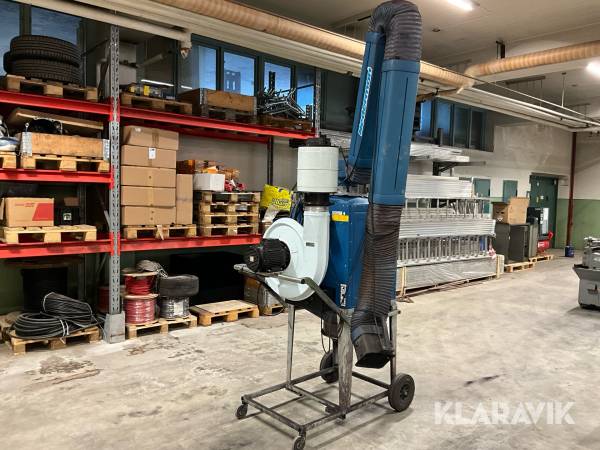 Svetsutsug / rökutsug Nederman mobil, för filtrering av svetsrök och damm