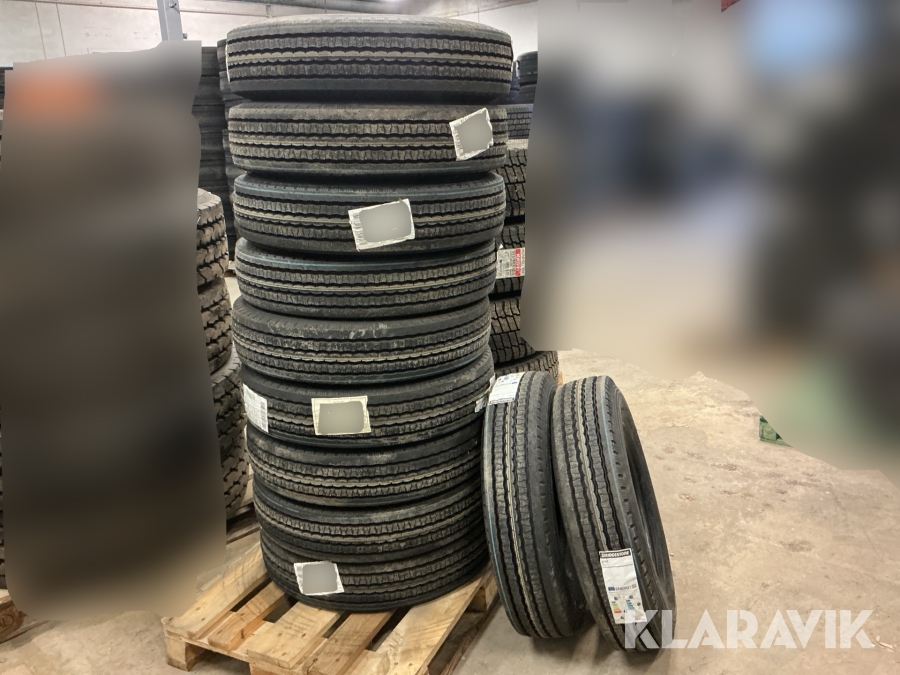 Lastbilsdäck Bridgestone 7.50R15 11st