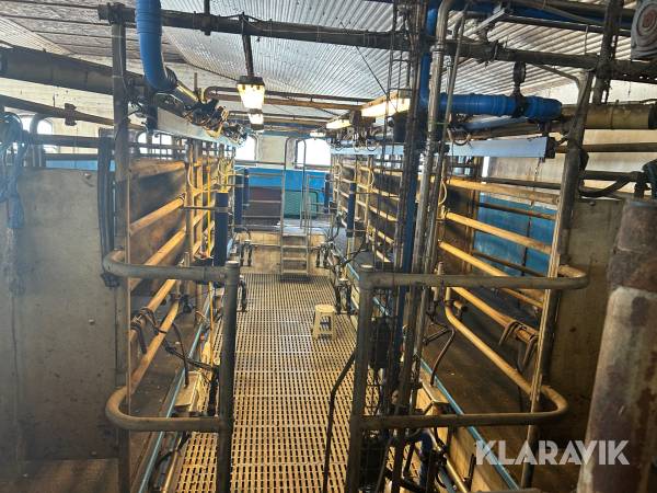 Komplett Mjölkgrop DeLaval 6 platser