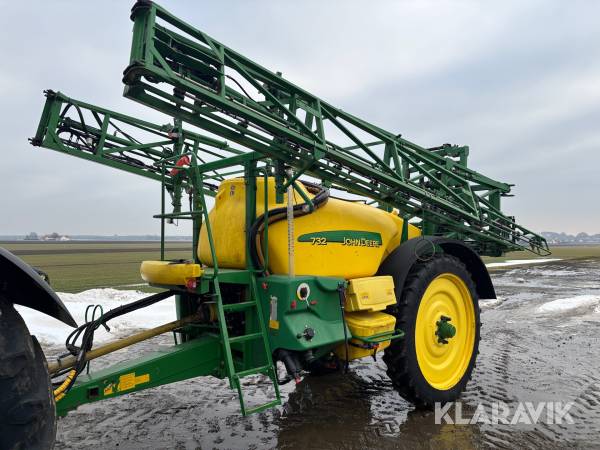 Växtskyddsspruta John Deere 732 24 meter