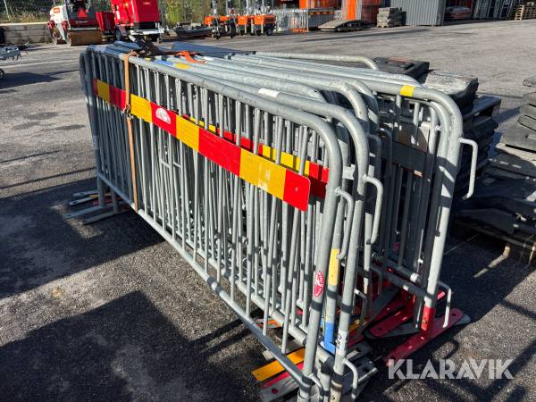 Avspärrningsbarriärer Bison, Qr 23st
