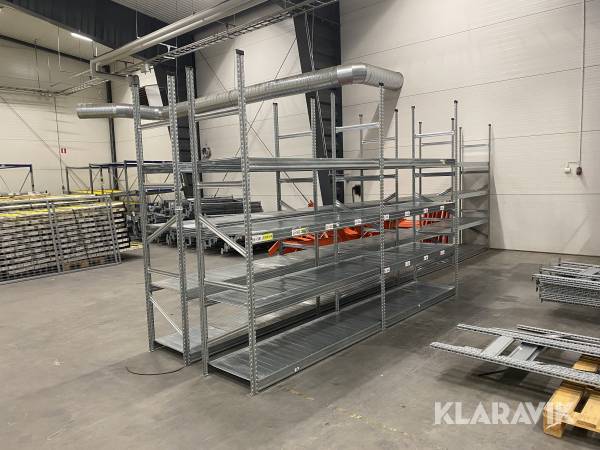 Lagerhylla 6 Sektioner Superhyllan RMS