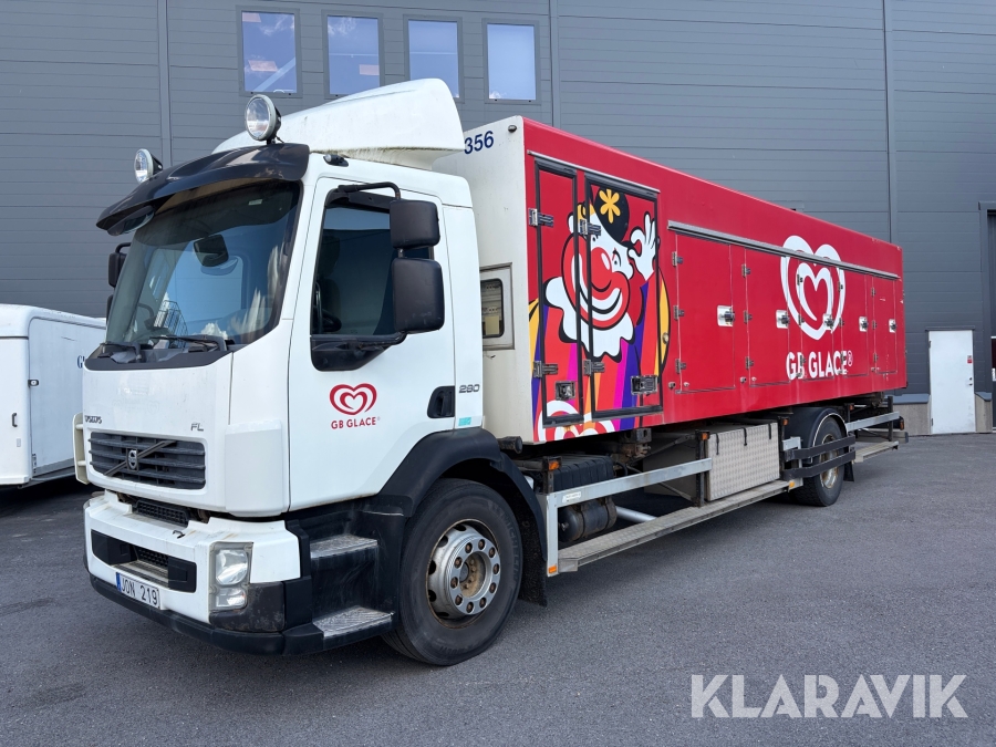 Glassbil Volvo FL-280 4*2