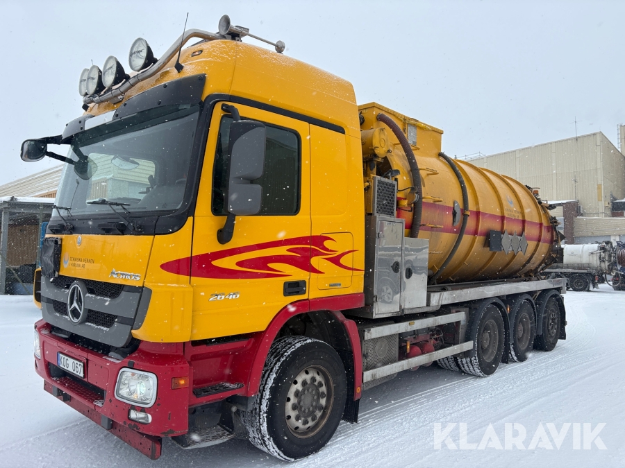 Slamsugarbil Mercedes-Benz 2646 L 8x4