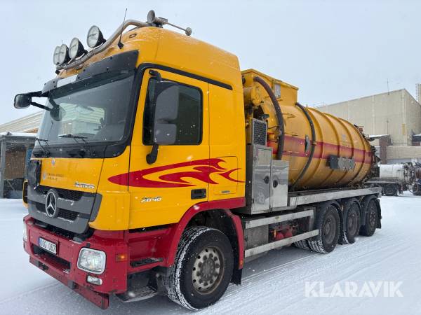 Slamsugarbil Mercedes-Benz 2646 L 8x4