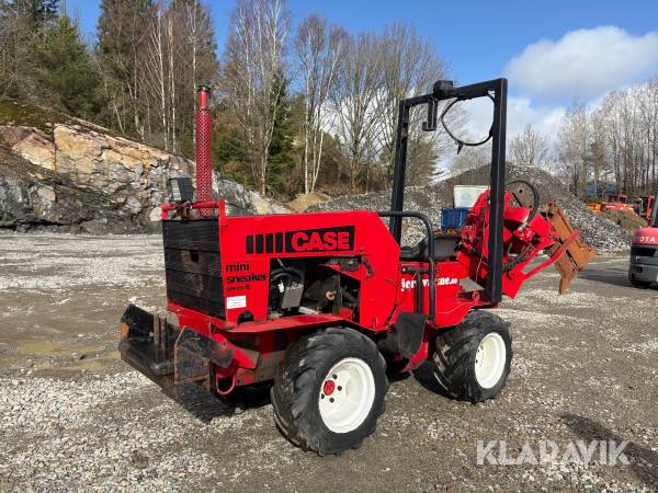 Kabelplogsmaskin / Miniplöjare Case Mini Sneaker Series B