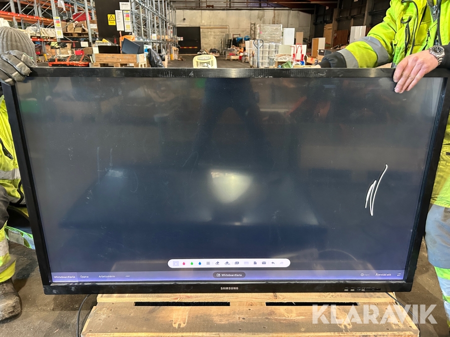 Touchskärm Samsung QB65H-TR med extra högtalare