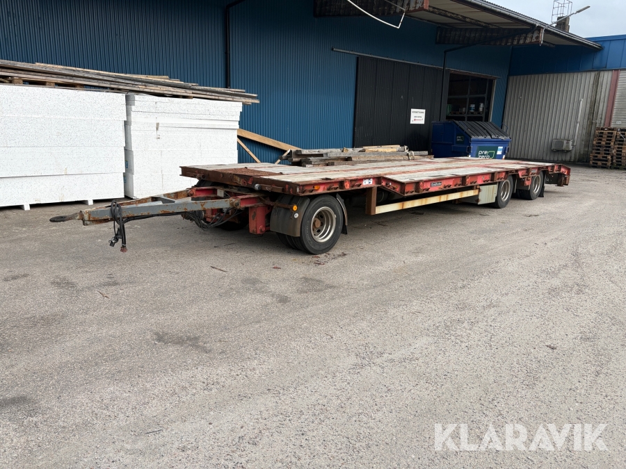 Maskinsläp Goldhofer Tu-L3-24/80 med ramper